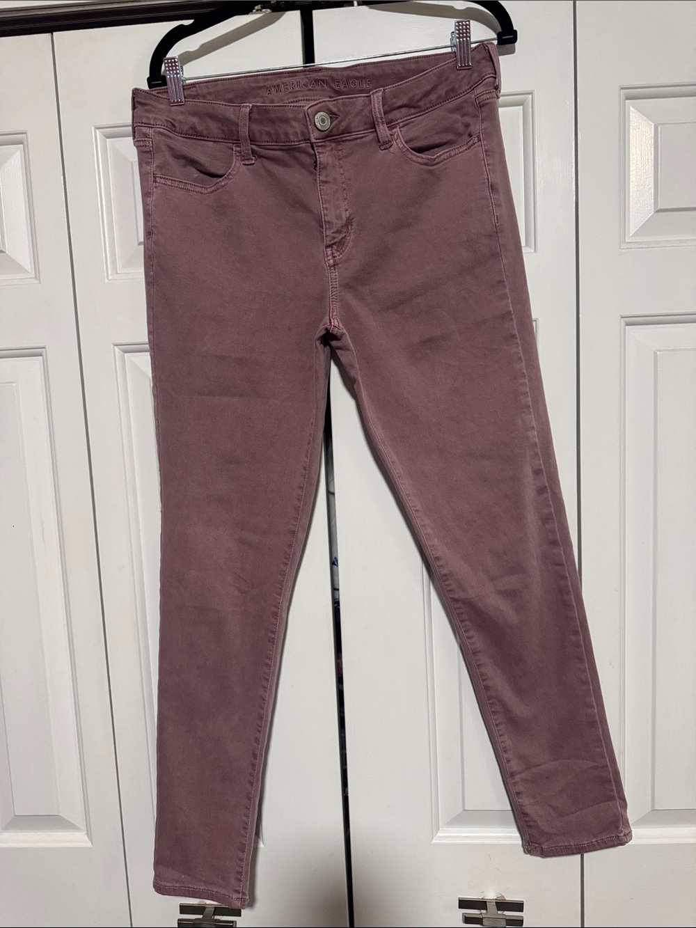 American Eagle Outfitters Mauve Skinny Jeans